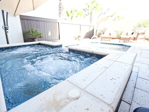 Indoor pool, outdoor pool