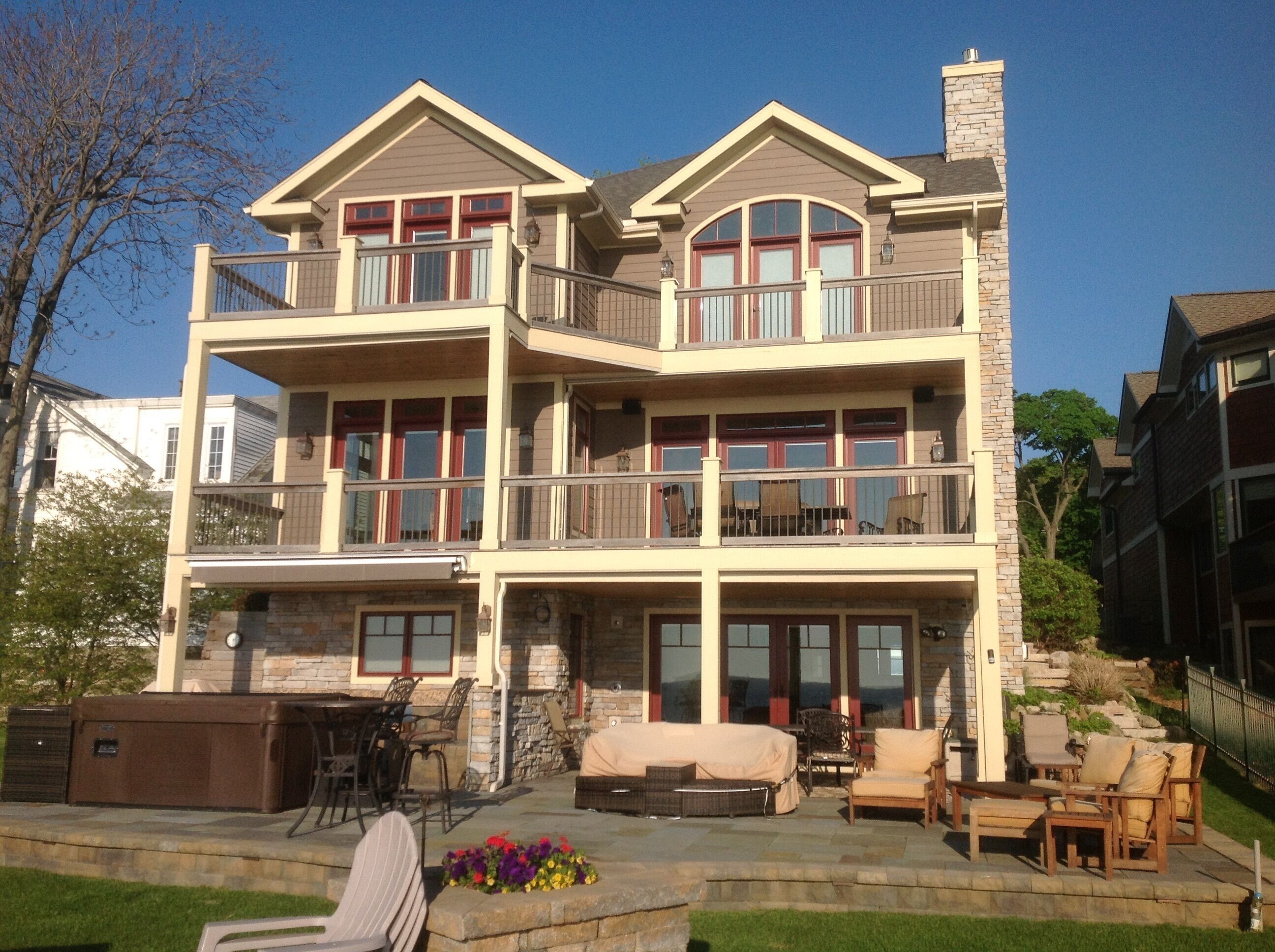 Fabulous South Haven New Home On Stunning Beach ~ Private Beachfront 