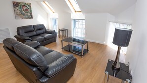 Apartment, 3 Bedrooms | Living area | Flat-screen TV - Printworks Harbour Apartments (Peterhead)