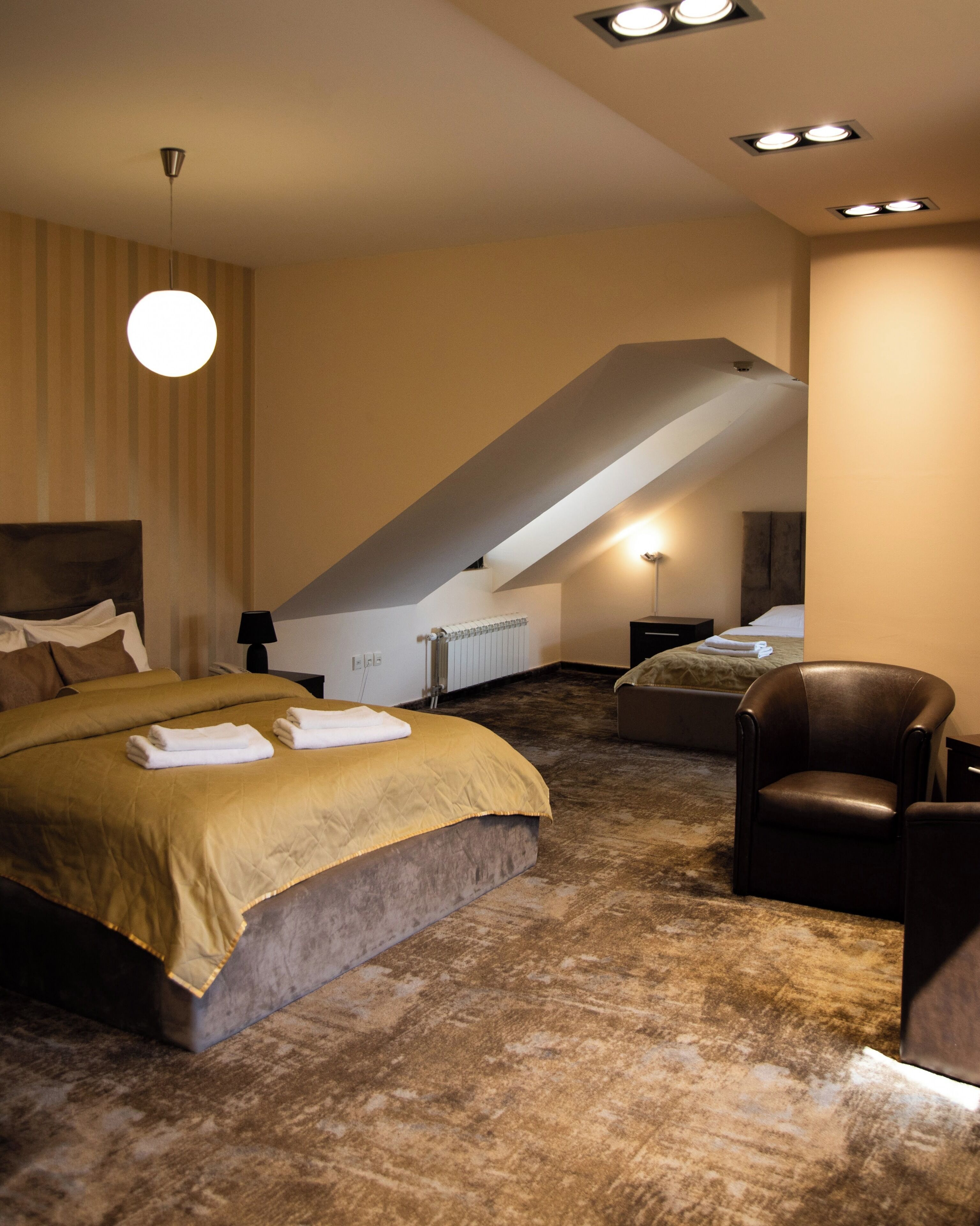 Family Quadruple Room, Multiple Beds | Memory foam beds, minibar, in-room safe, desk