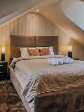 豪華別墅 | 記憶床墊、迷你吧、客房內保險箱、書桌