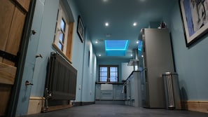 Casa de campo Premium, varias camas, para no fumadores | Cocina privada | Refrigerador con congelador, microondas, horno y parrilla de estufa 