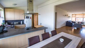 Apartment, 3 Bedrooms | Private kitchen - Lágholt apartments (Stykkisholmur)