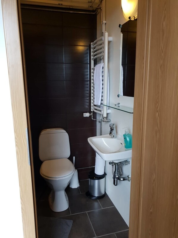 Bathroom - Lágholt apartments (Stykkisholmur)