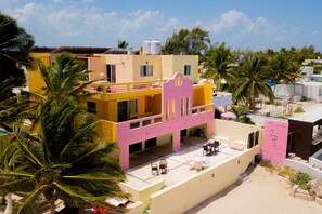 Voorkant van accommodatie