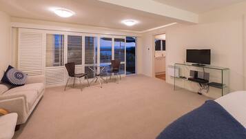 Individually decorated, individually furnished, desk, blackout curtains