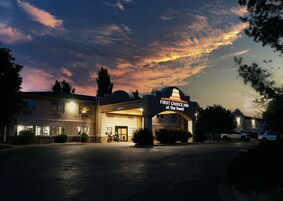 Framhlið gististaðar