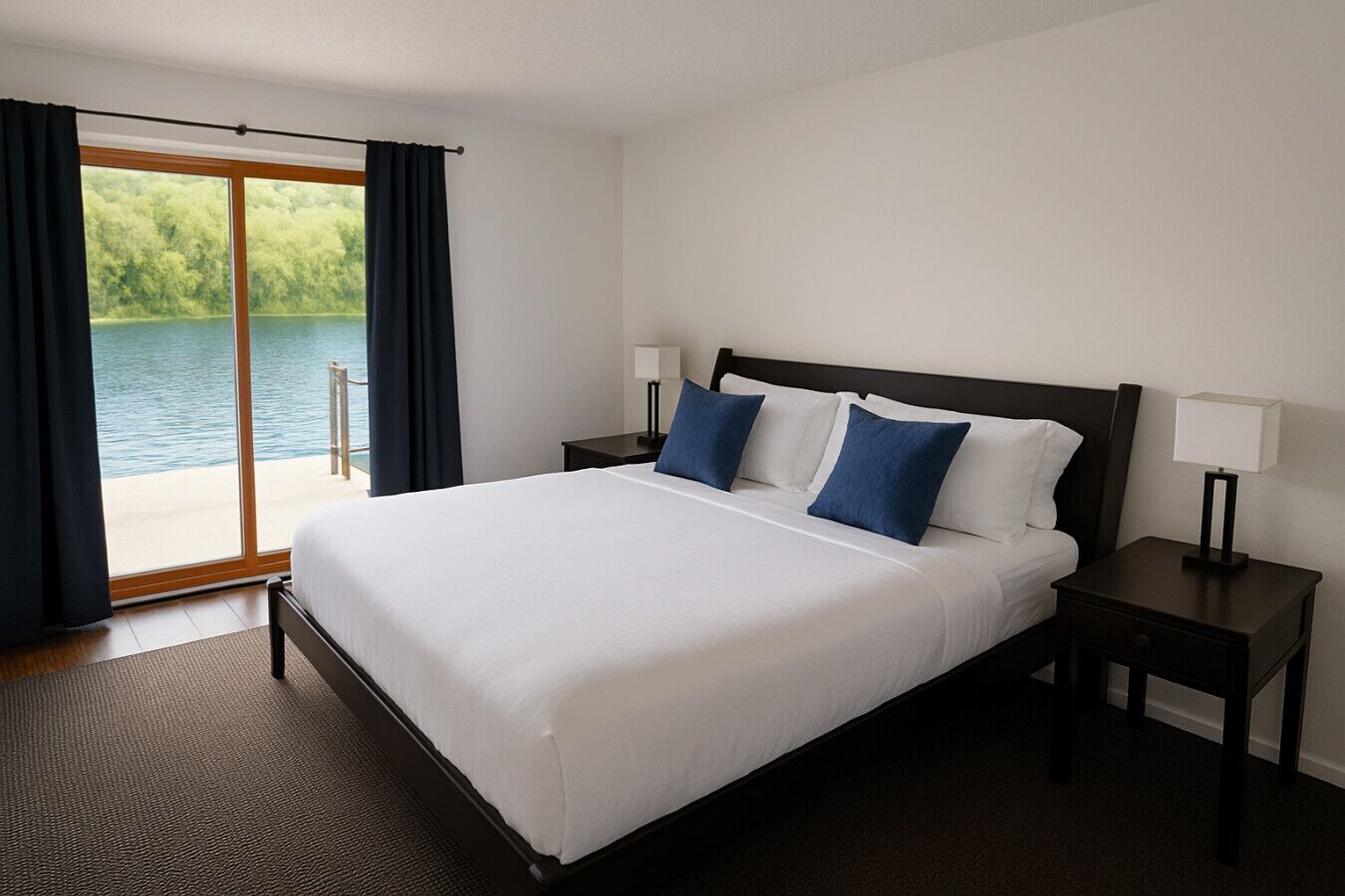 2 soverom, skrivebord, strykejern/-brett og wi-fi (inkludert)