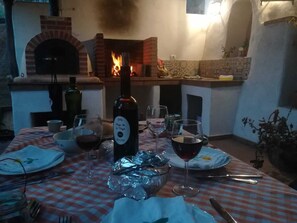 Dining - RURAL HOUSE FUENTE HERVERA (Vega de San Mateo)