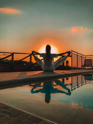 Outdoor pool, pool loungers - Private Cretan hilltop retreat experience! (CRETE)
