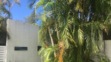 Entrada de la propiedad