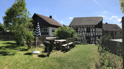Haus Innerdorf - cozy holiday home in the Taunus - at the Limeskastell Pohl