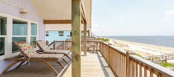 BEACH FRONT with panoramic views of the Gulf Coast.