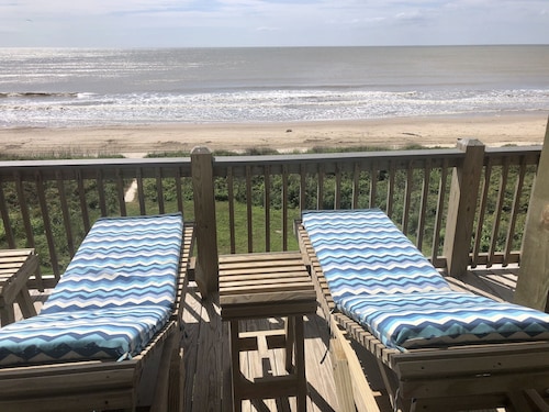 FAMILY BEACH FRONT with panoramic views of the Gulf Coast.