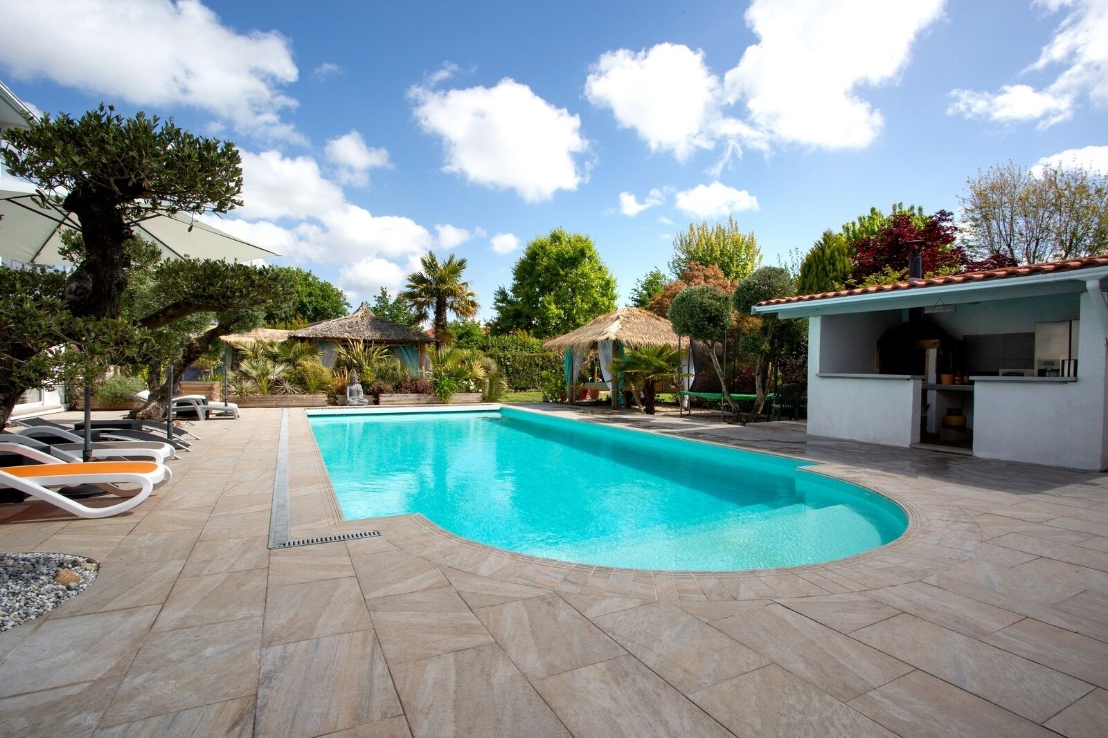 Una piscina climatizada