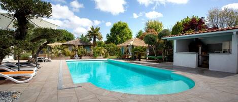 Una piscina climatizada