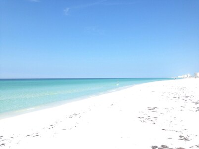 Directly on the  Beach, 6 bedroom Beach House with Heated Pool and Hot tub.