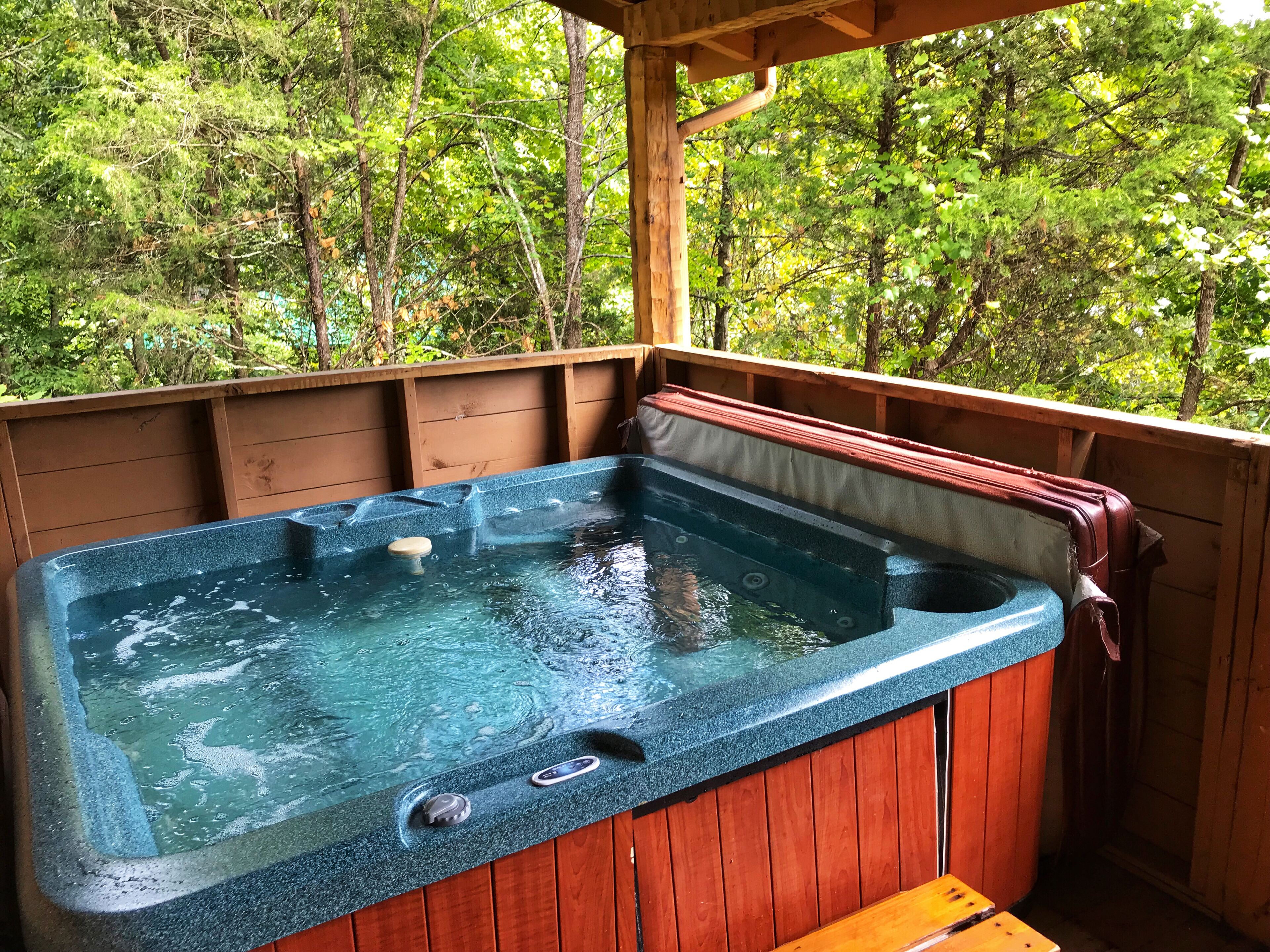 Bain à remous extérieur