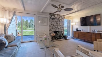 Smart-TV, peis, Netflix og DVD-spiller