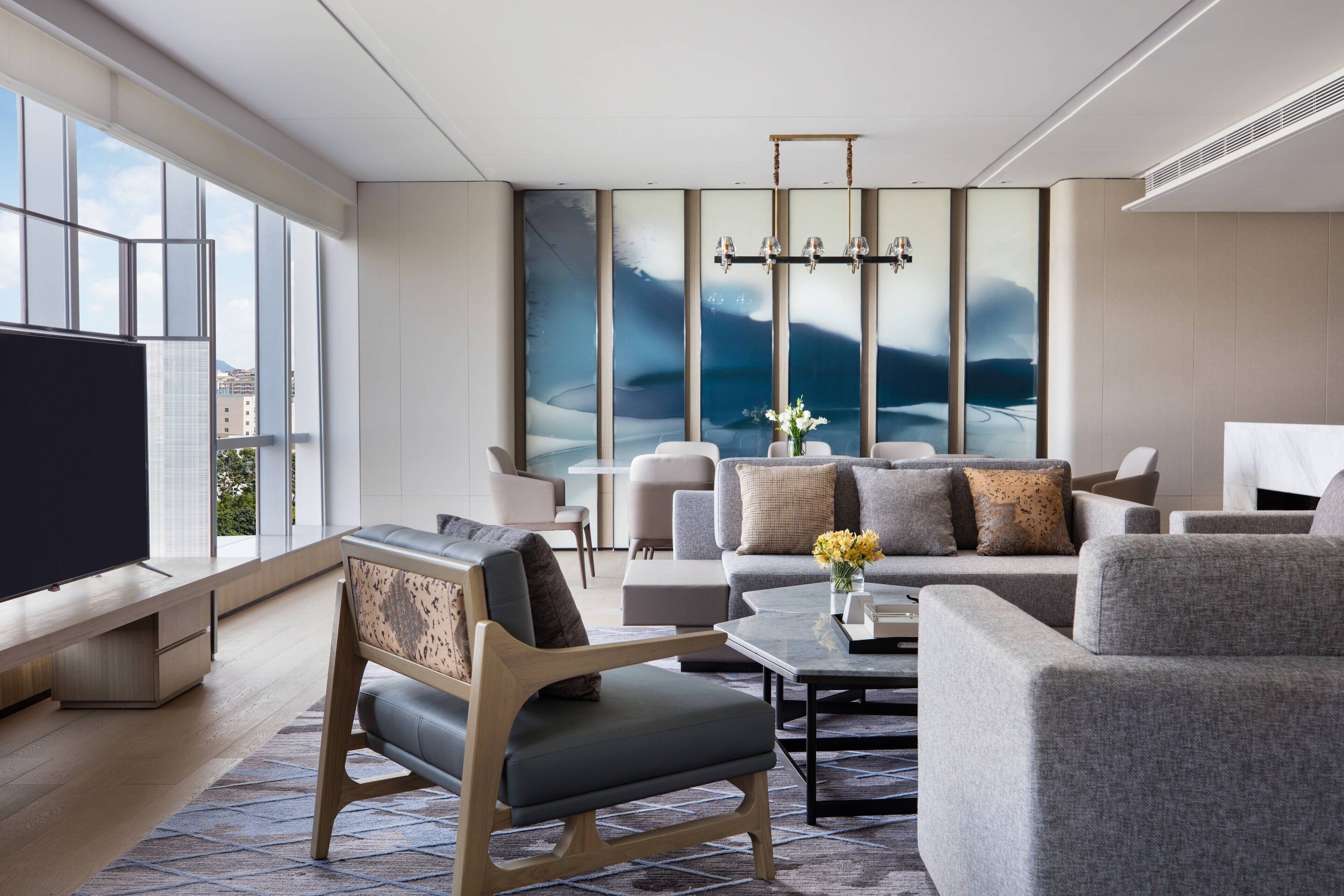 TV LCD 55-inch có truyền hình vệ tinh, TV 