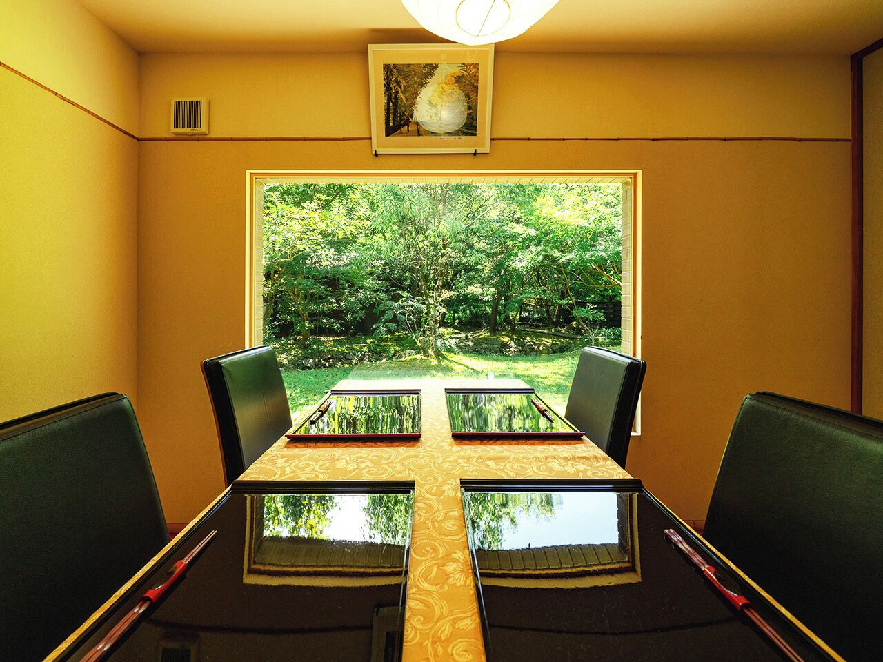 Breakfast and dinner served, Japanese cuisine