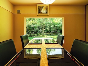 Breakfast and dinner served  - Shikinomori Shibian (Satsuma)