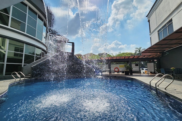Indoor pool, outdoor pool