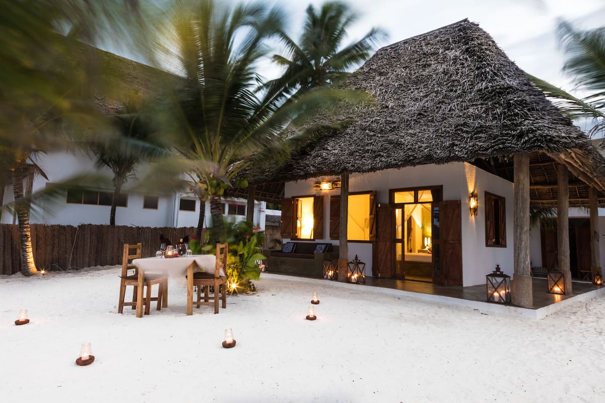 Bungalow, vue mer | Coffres-forts dans les chambres, décoration personnalisée
