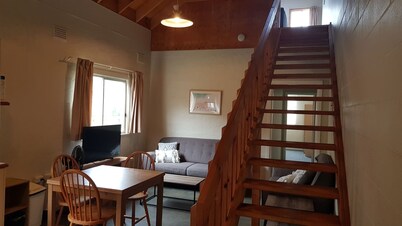 No better location - opposite the creek and a short stroll to the club...