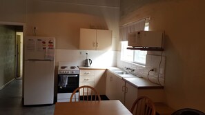 Fridge, oven, stovetop, toaster