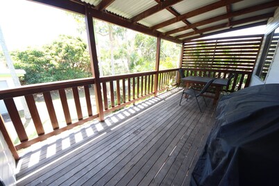 Large holiday home opposite the creek with plenty of room for all the family