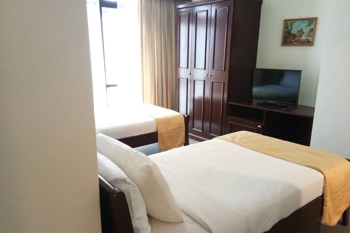 Deluxe Studio | Seterika/papan seterika, Wi-fi percuma, cadar katil