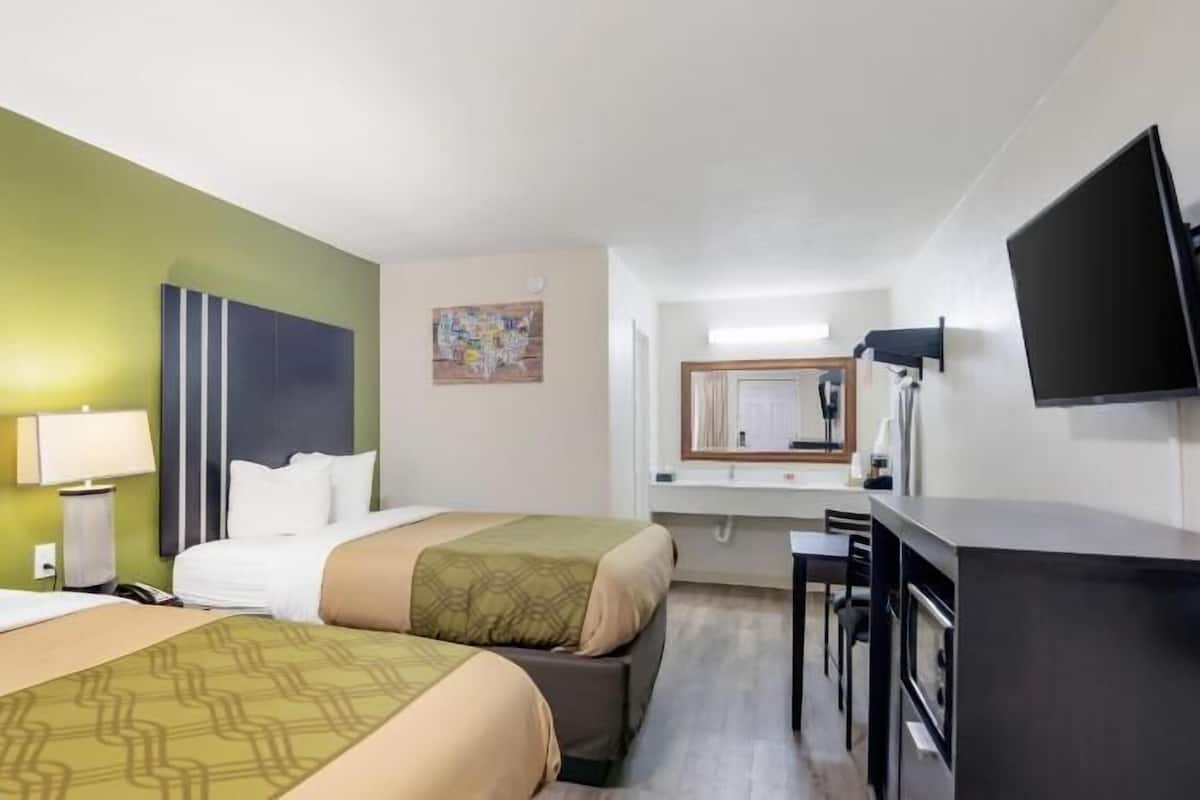 Premium bedding, soundproofing, free WiFi, bed sheets
