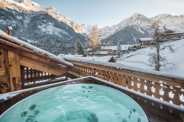 Vue depuis l’hébergement