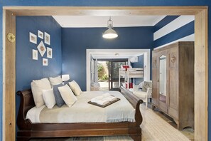 Appartement Design, Plusieurs lits, cuisine | Minibar, décor unique, ameublement unique, rideaux d’obscurcissement