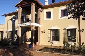 Facciata della struttura