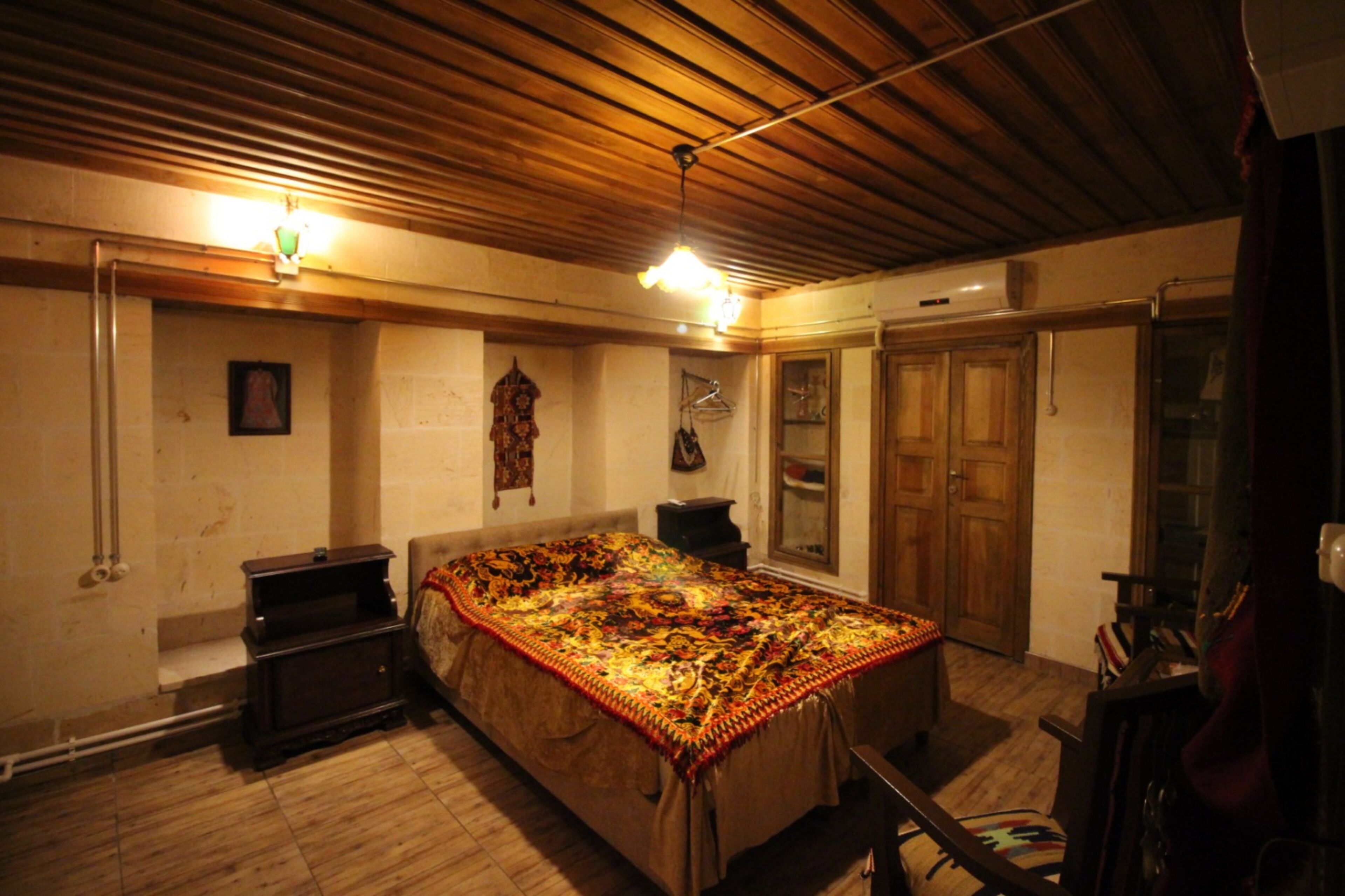 design double room, 1 king bed, garden view, garden area | premium bedding, desk, laptop workspace, iron/ironing board