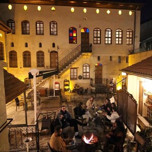 Café da manhã, almoço e jantar