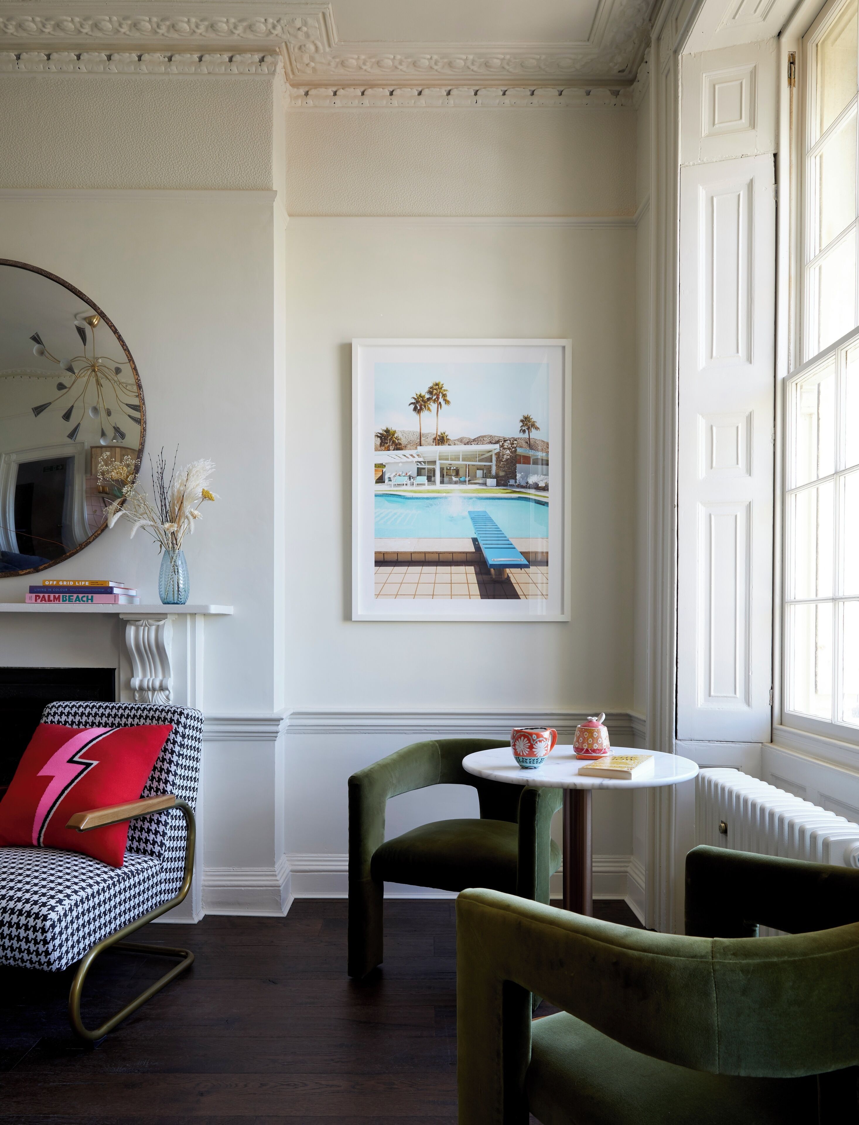 Luksussuite, sjøutsikt, 1. etasje | Spiseområde på rommet