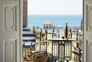 Luxury Apartment, Balcony, Sea View | Terrace/patio