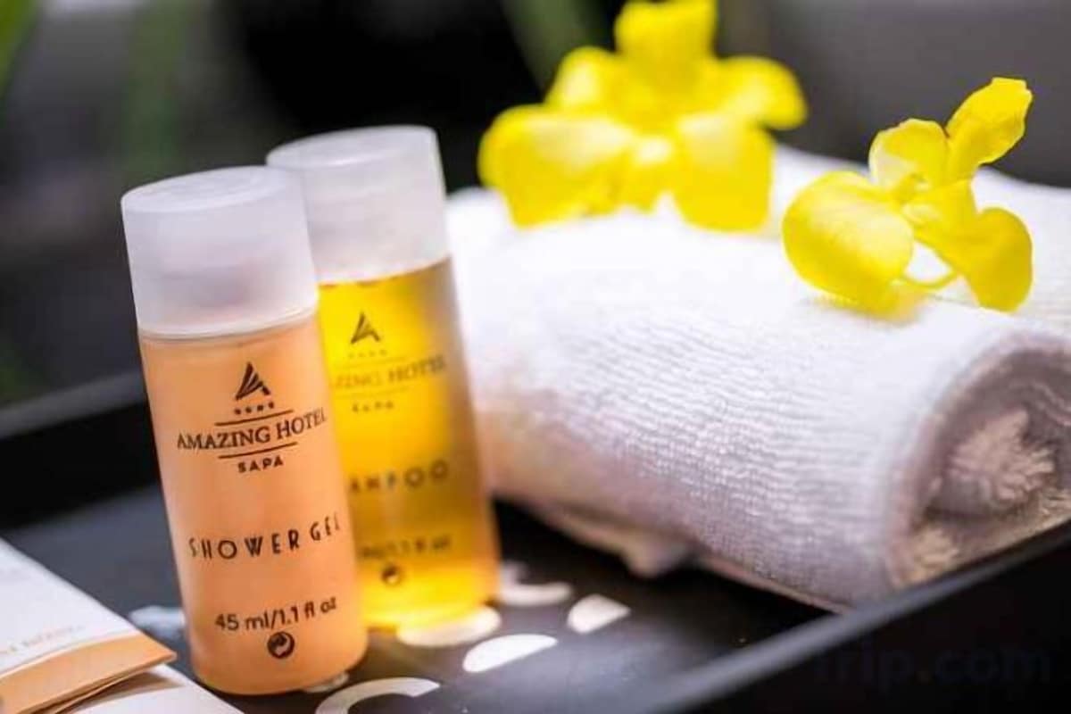 Commodités de la salle de bain | Douche, articles de toilette (gratuits), pantoufles, serviettes fournies