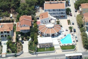 Aerial view - Lasia Hotel (Lesvos)