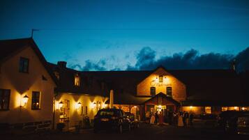 Front of property - evening/night