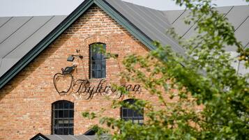 Majoituspaikan julkisivu