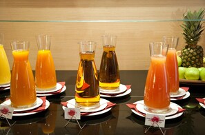 Daily buffet breakfast for a fee