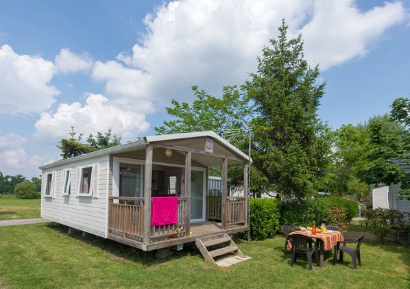 Casa mobile Superior, 2 camere da letto | Terrazza/patio