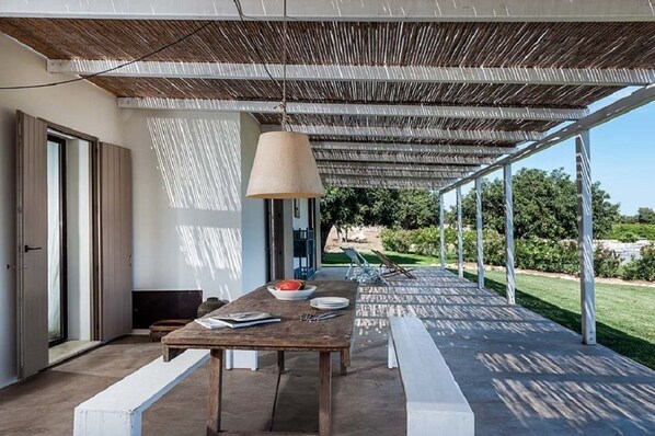Terraza o patio