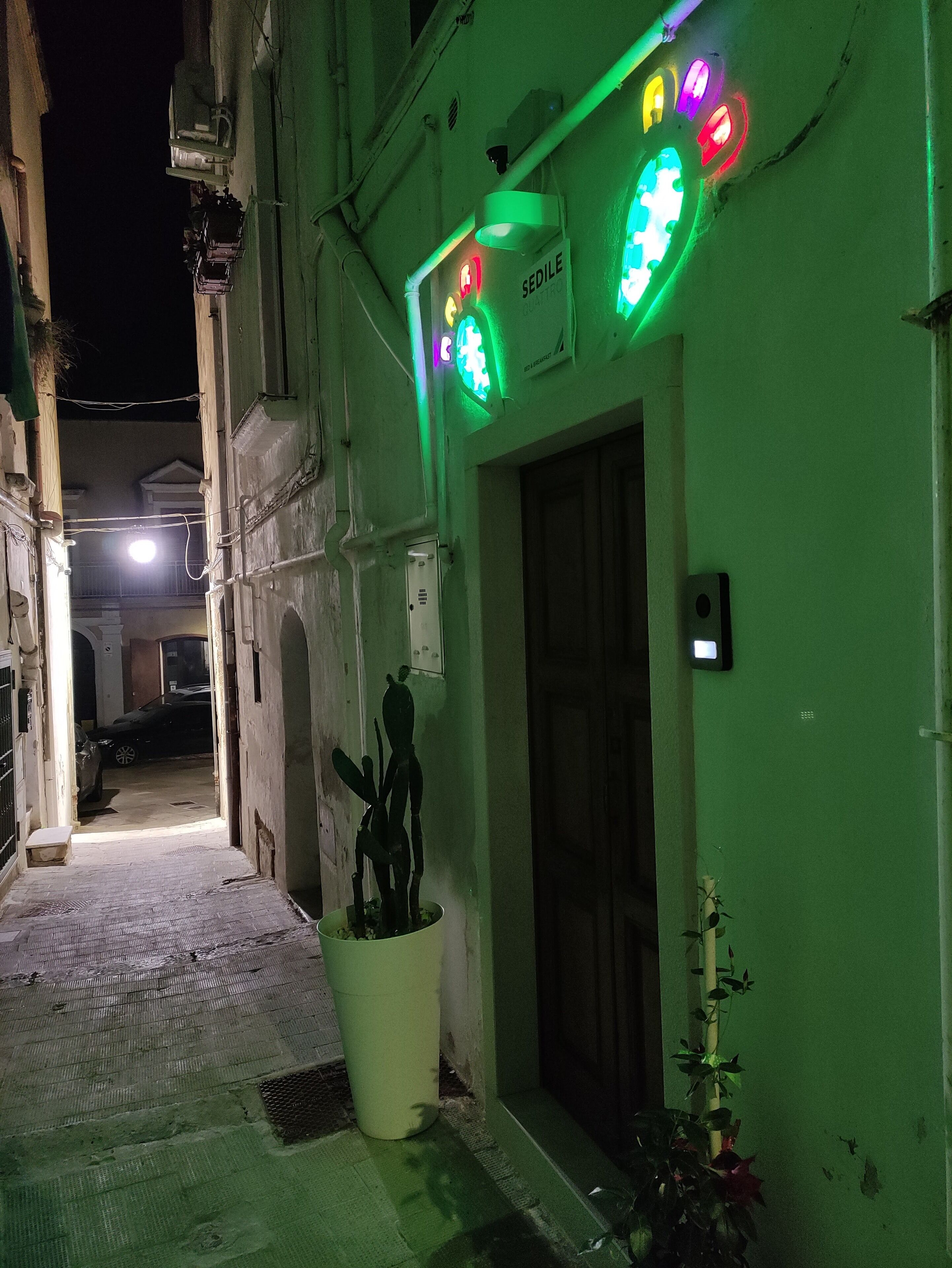 Fassade der Unterkunft