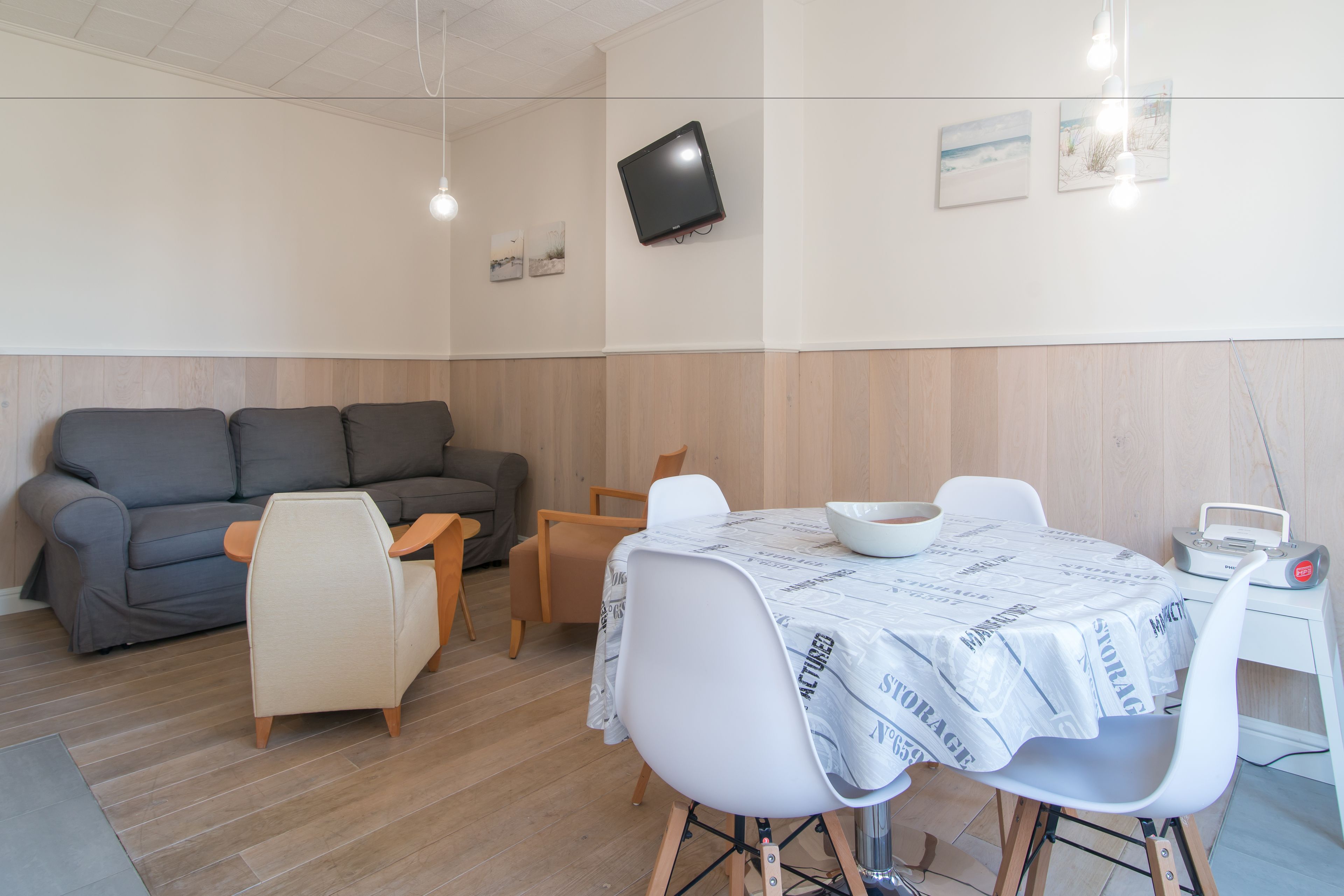 Apartamento conforto | Área de estar | TV