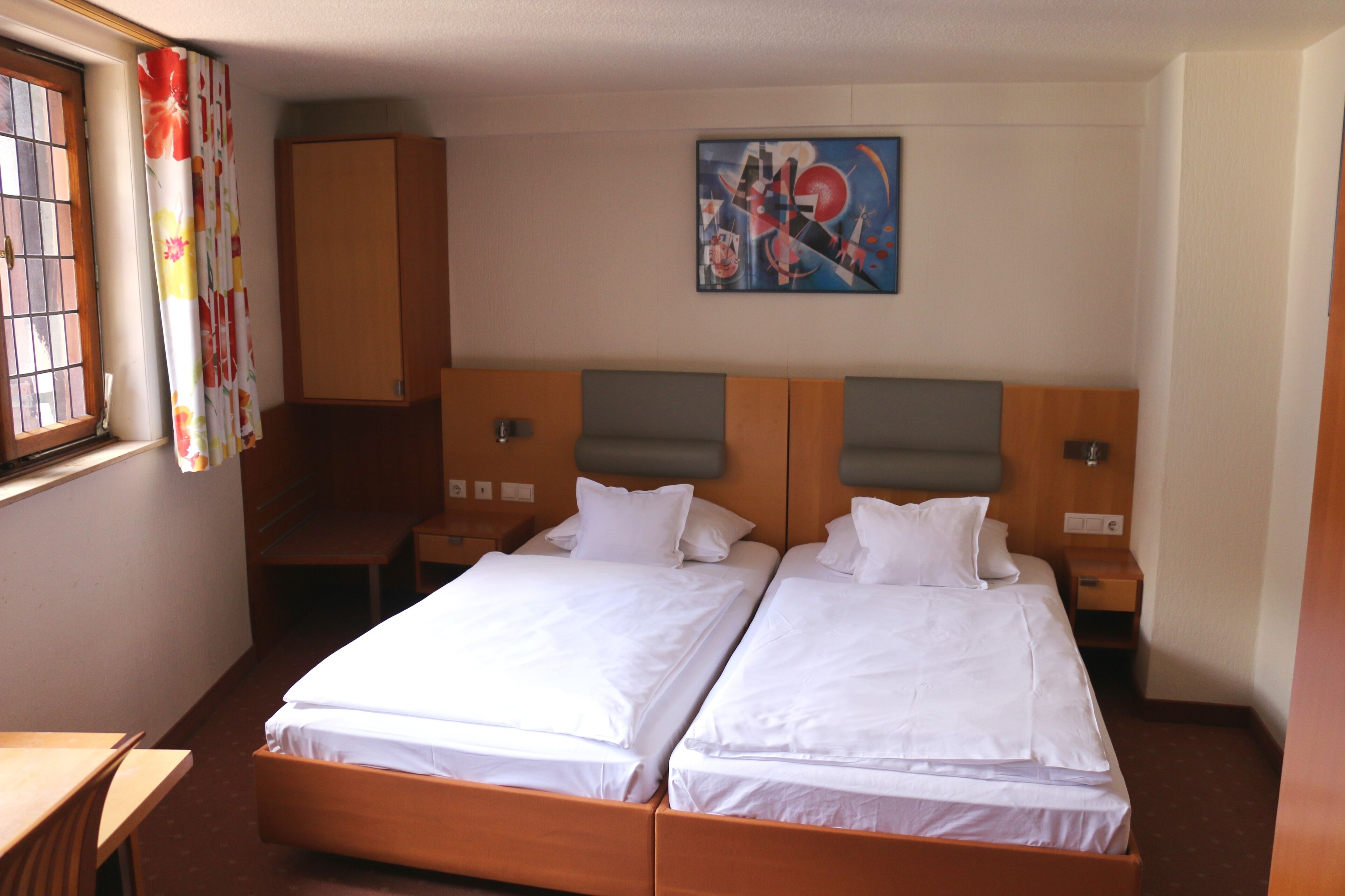 double room | desk, laptop workspace, blackout curtains, free wifi